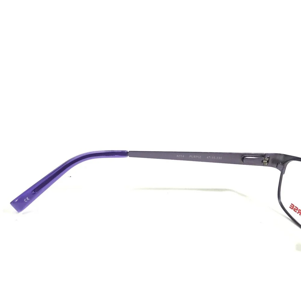 Converse Kids Girls Eyeglasses Frames K014 PURPLE Rectangular Cat Eye 47-15-130